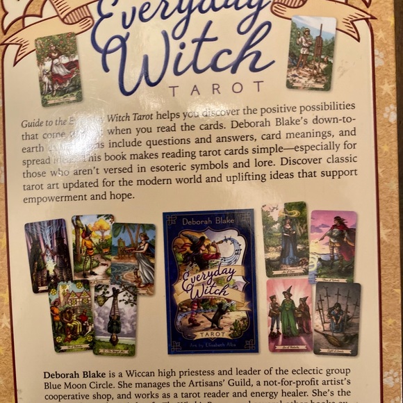 Everyday Witch Book+Tarot Cards by Deborah Blake - Picture 2 of 5